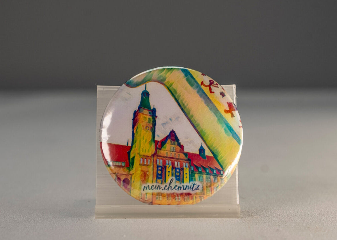 Buttons - Accessoires mit Regenbogeneffekt