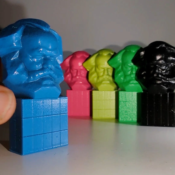 3D-Magnet Karl Marx - Eines der beliebtesten Giveaway