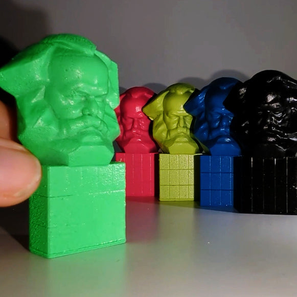 3D-Magnet Karl Marx - Eines der beliebtesten Giveaway