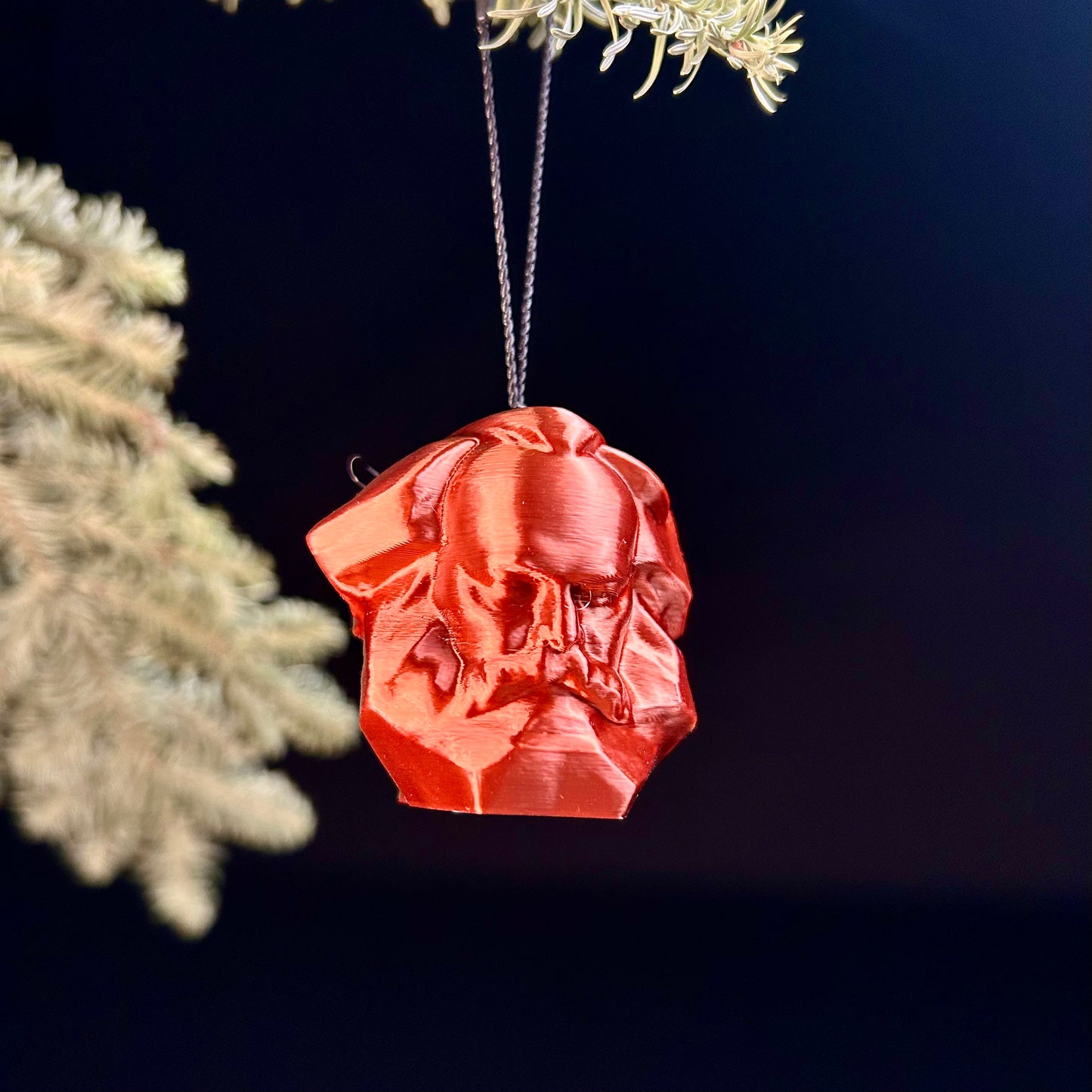 10 Stk. Karl-Marx-Designkugel – ein besonderes Detail für deinen Weihnachtsbaum